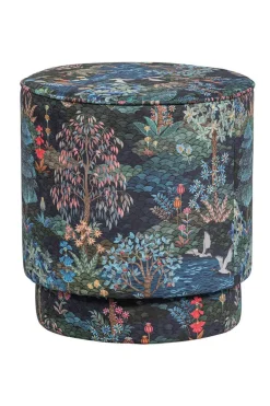Poef Medium Pip Garden Donkerblauw