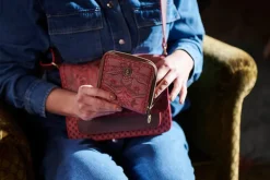 Portemonnee Vierkant Kyoto Festival Donker
