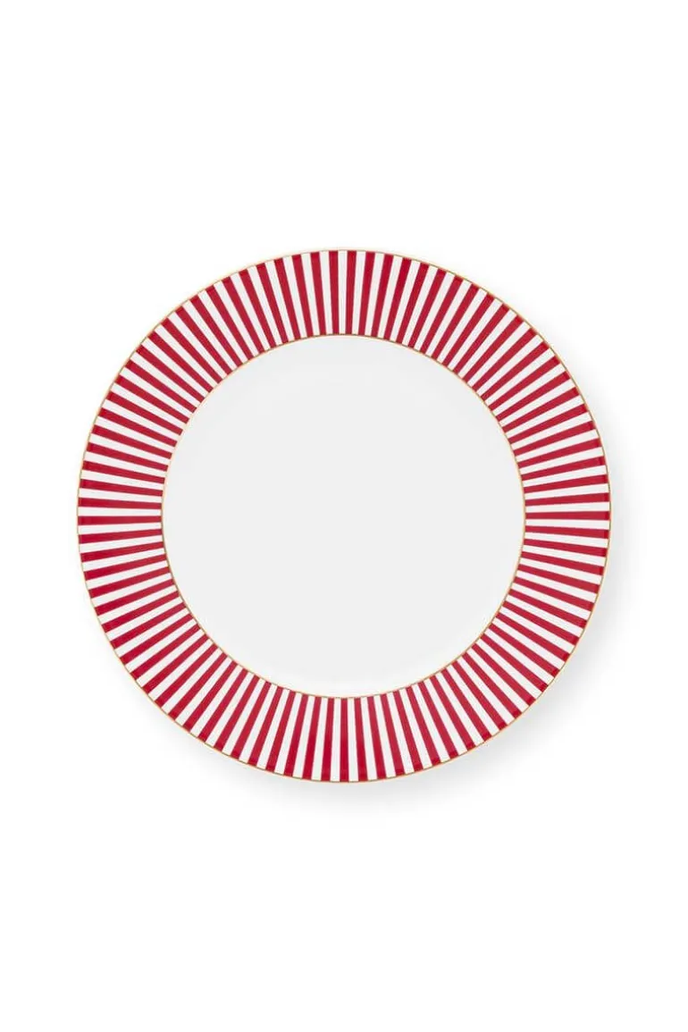 Royal Stripes Gebaksbord Donker 17Cm