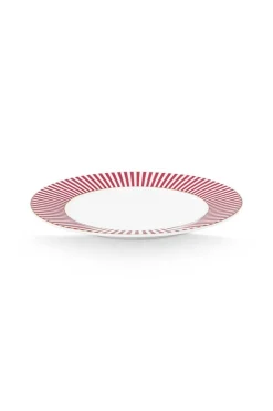 Royal Stripes Gebaksbord Donker 17Cm