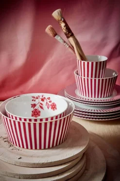 Royal Stripes Kom Donker 12Cm