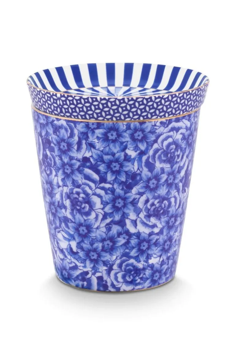 Royal Stripes Mok Bloemen & Theetip
