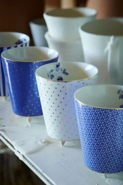 Royal Stripes Mok Dots