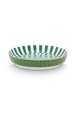 Royal Stripes Mok Tegels & Theetip Groen