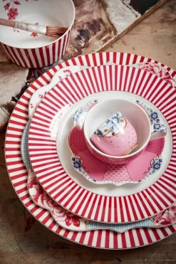 Royal Stripes Ontbijtbord Donker 21Cm