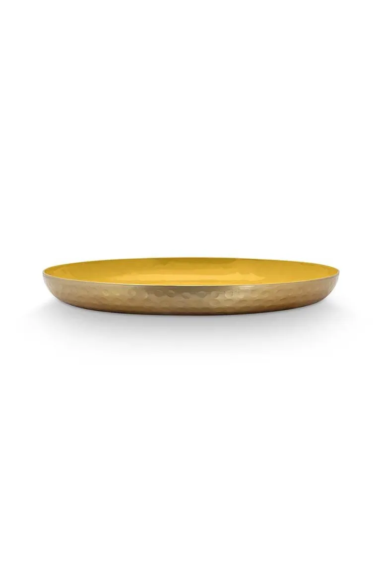 Schaal Geemailleerd Oker 40Cm