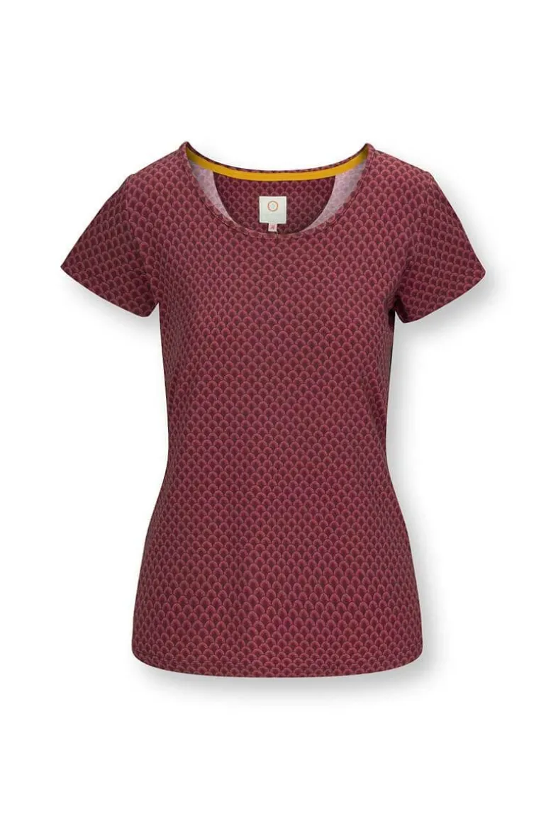 Sport Top Korte Mouw Suki Donker