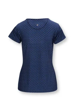 Sport Top Korte Mouw Suki Kobalt