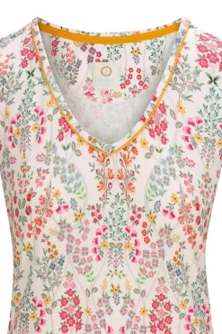Top Korte Mouw Primavera Wit