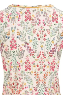 Top Korte Mouw Primavera Wit