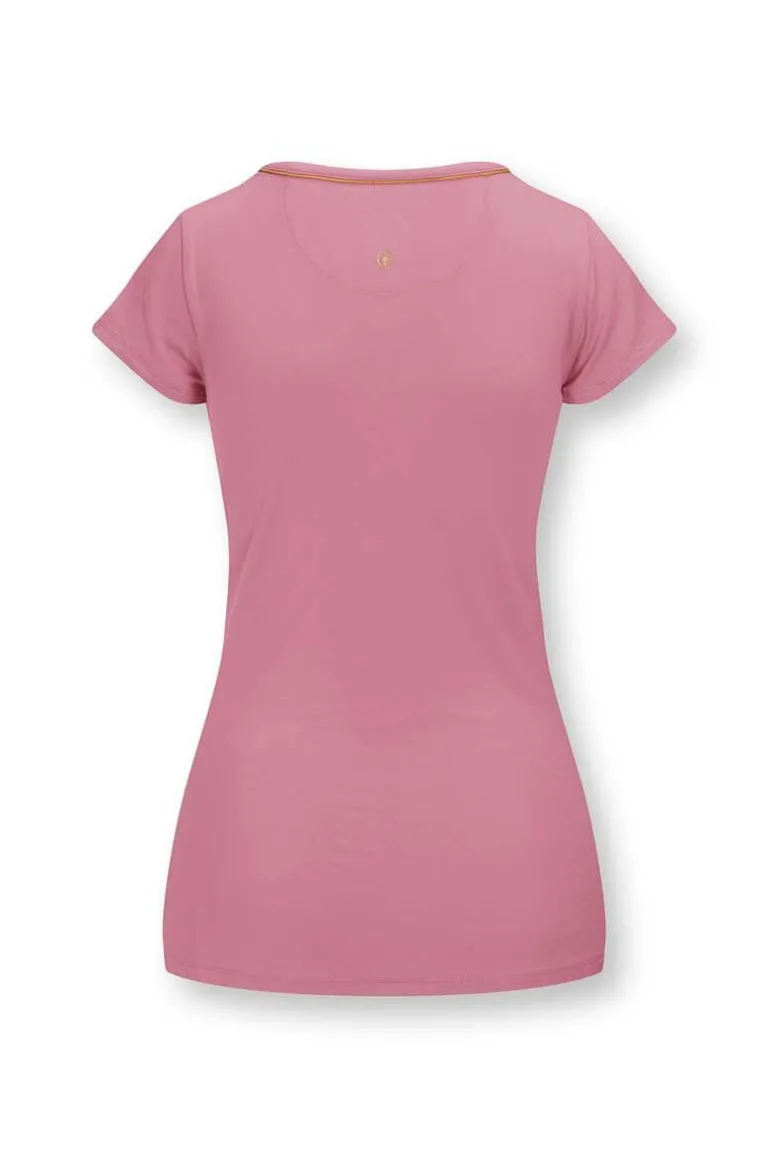 Top Korte Mouw Solid