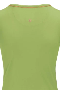 Top Korte Mouw Solid Licht
