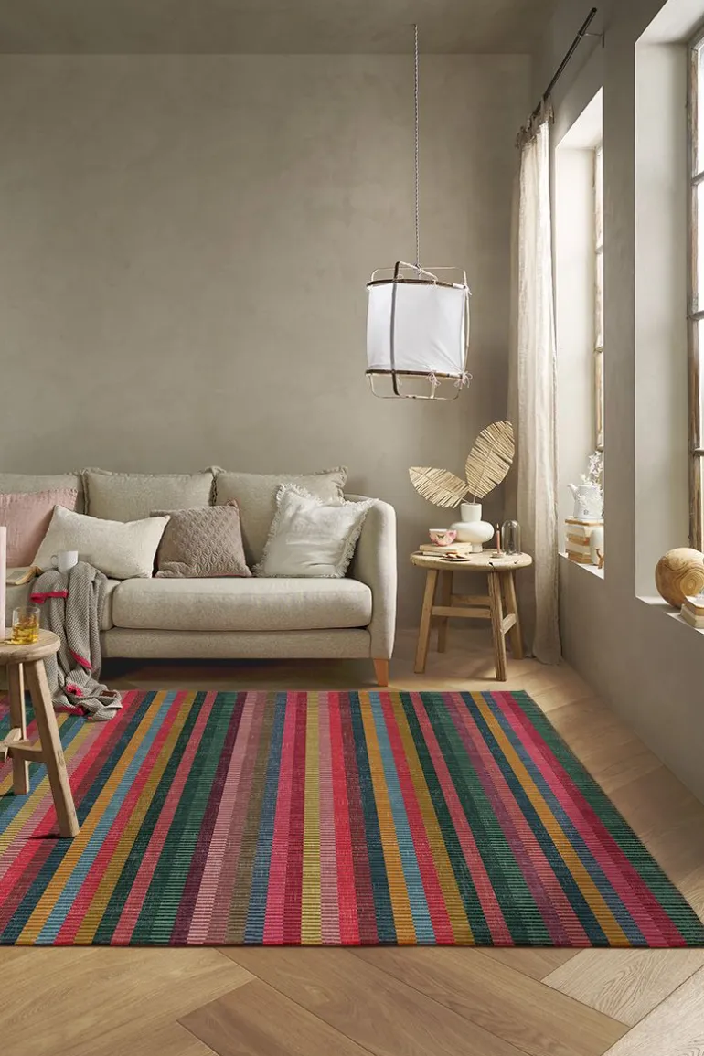 Vloerkleed Jacquard Stripes By Pip Multi
