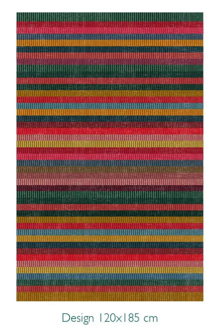 Vloerkleed Jacquard Stripes By Pip Multi