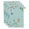 Washandje Set/3 Les Fleurs 16X22 Cm