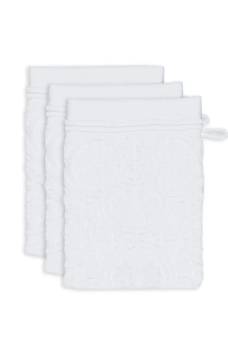 Washandje Set/3 Tile De Pip 16X22 Cm