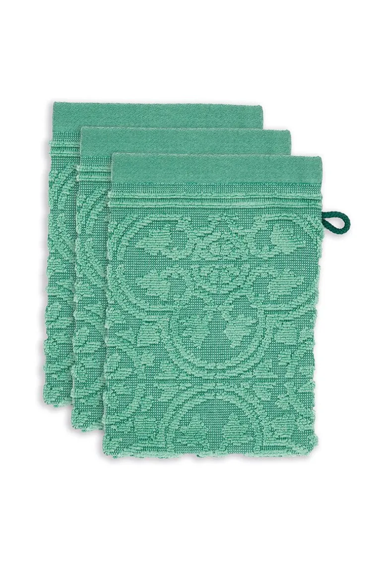 Washandje Set/3 Tile De Pip 16X22 Cm