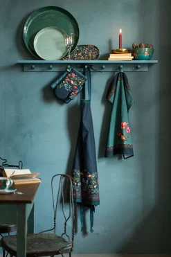 Winter Wonderland Ovenwant Donkerblauw