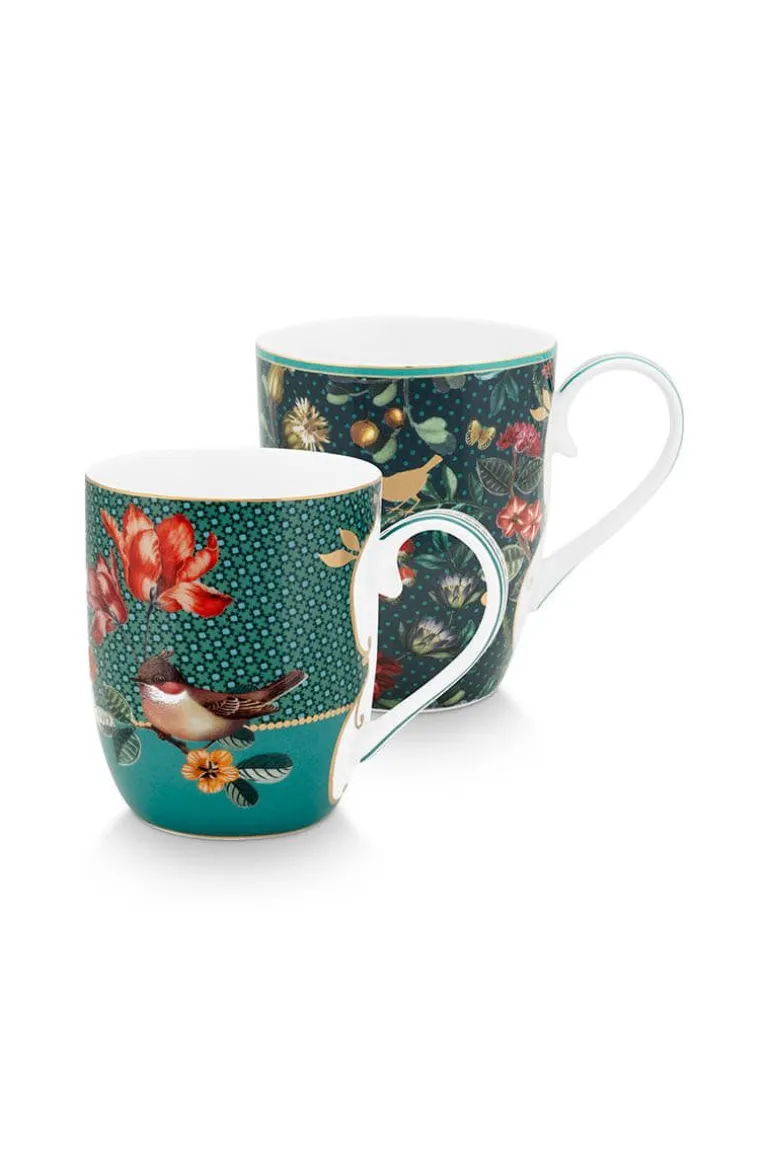 Winter Wonderland Set/2 Mokken Klein Groen